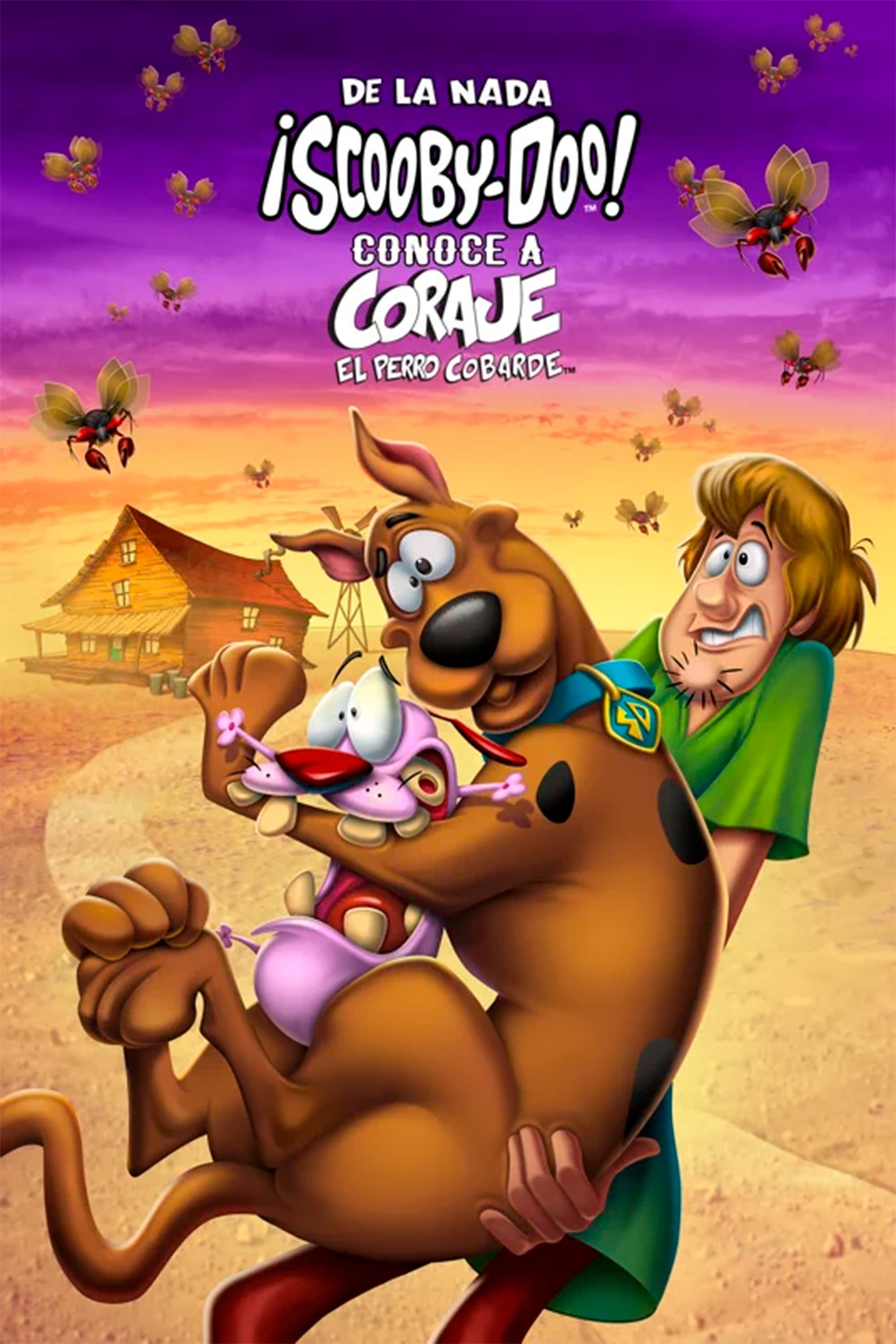 De La Nada Scooby Doo Conoce A Coraje El Perro Cobarde