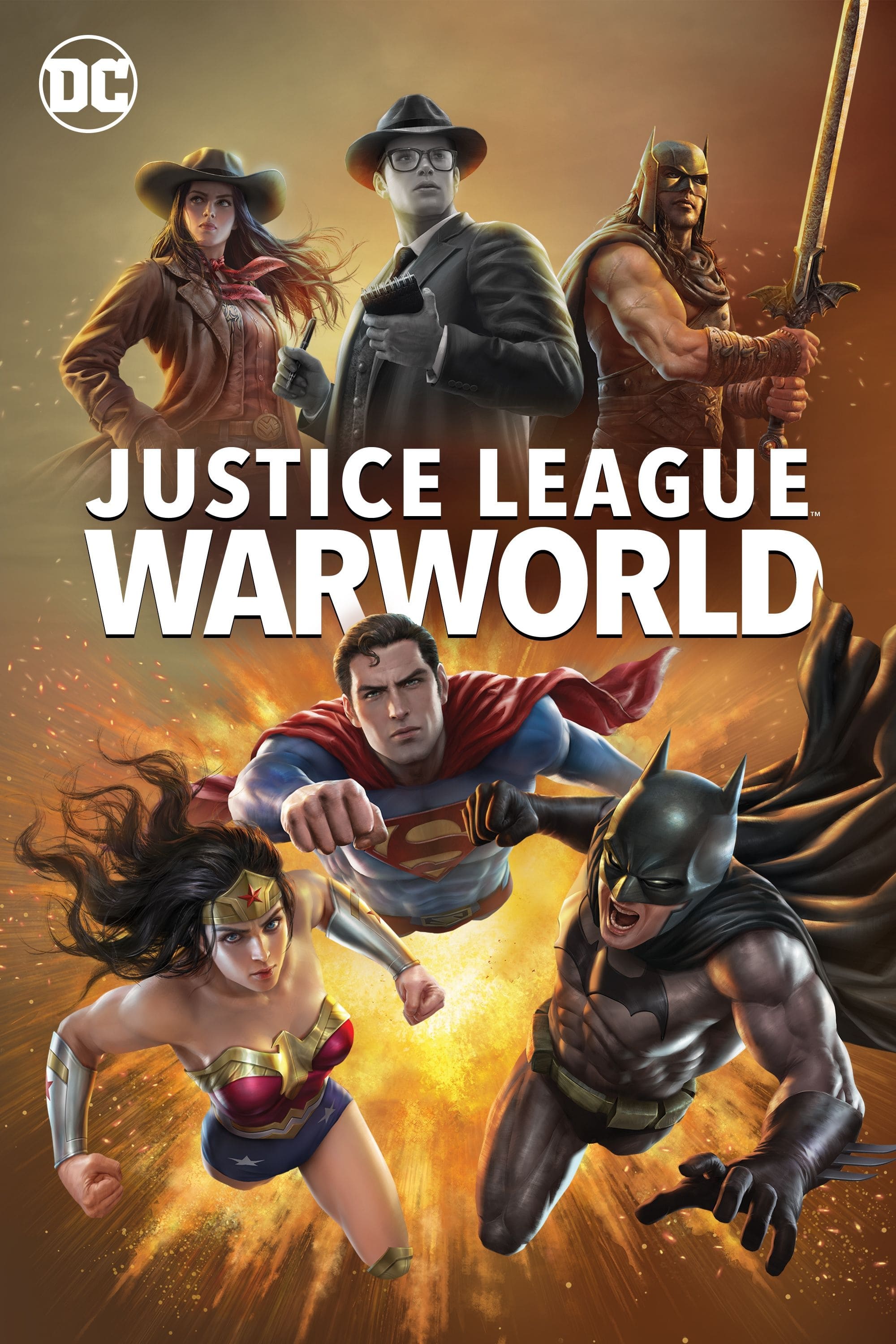 Liga De La Justicia Mundo De Guerra